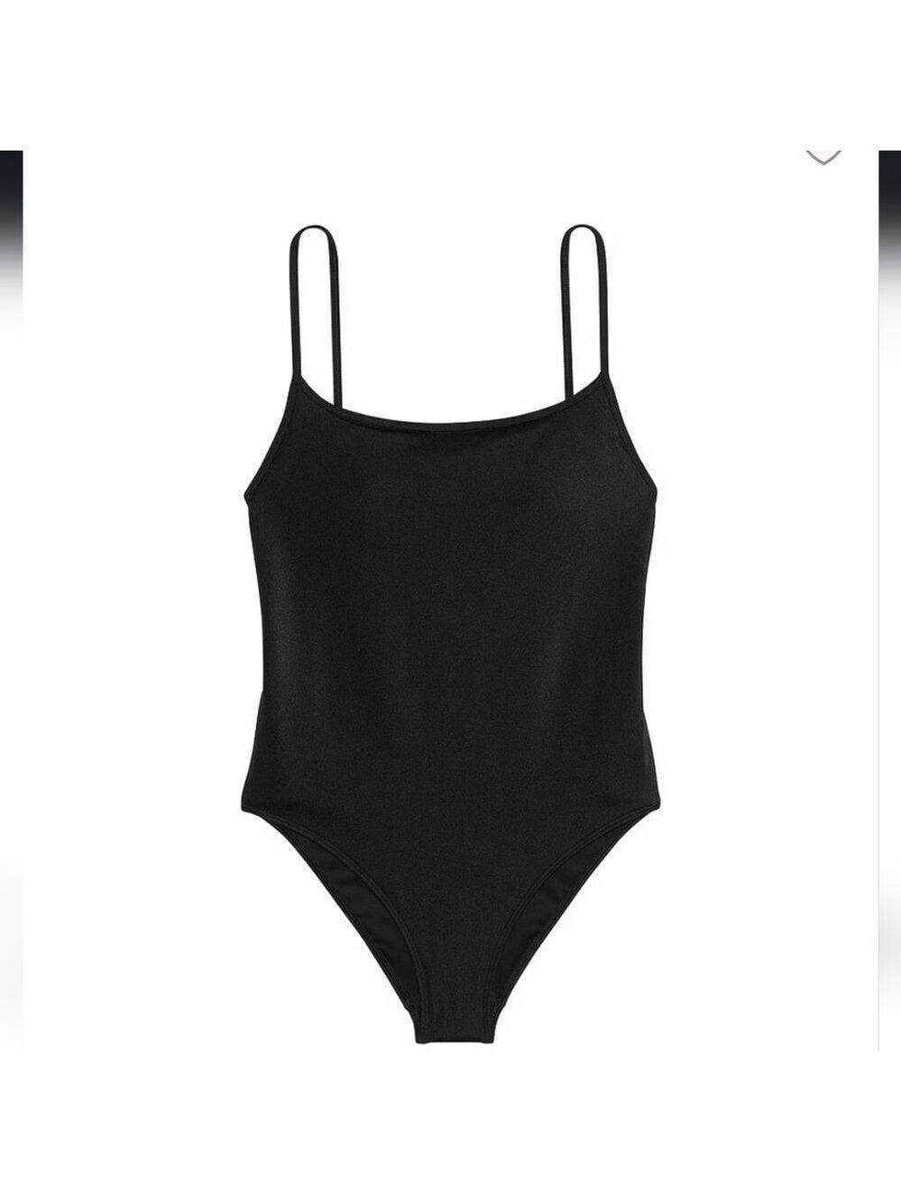 Victoria's Secret Swim One-Piece Large Strappy Hardware Cheeky NWT